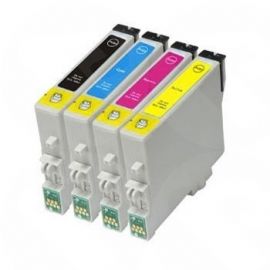 Bundle 2x Sets Compatible Ink Cartridge, T1631-T1634, 4 Cartridges