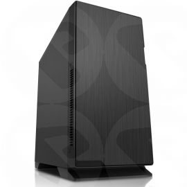 Game Max Silent Black Gaming PC Case USB3.0 1x12cm Rear Fan GMXCSSILENT