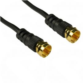 5m F-Type Connection Male to Male Black Coax Cable 2FK-05