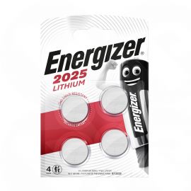 Energizer CR2025 Lithium 3V 4 Pack Batteries EMG904171