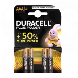 Duracell PLUS POWER AAA 4 Pack MN2400B4PP Battery