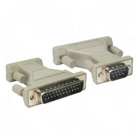 9 Pin (D9 Male) to 25 pin (D25 Male) Serial Adapter convertor AD-403