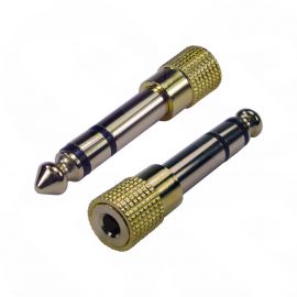 6.35mm (Male) to 3.5mm (Female) Stereo Audio Adapter