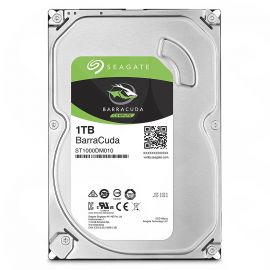 Seagate 3.5", 1TB, SATA3, BarraCuda Hard Drive, 7200RPM, 64MB Cache