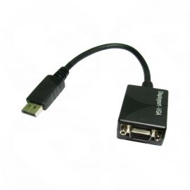 15cm Cable Display Port Male to HD 15pin VGA Female Adapter HDHDPORT-VGACAB