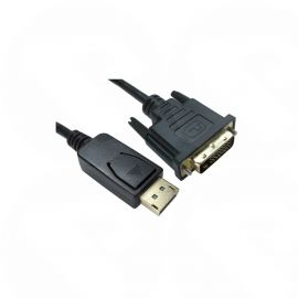 1m Full Display Port Male to DVI-D Single Link Male Cable HDHDPORT-001-1M