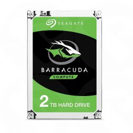 Seagate 3.5", 2TB, SATA3, BarraCuda Hard Drive, 7200RPM, 256MB Cache