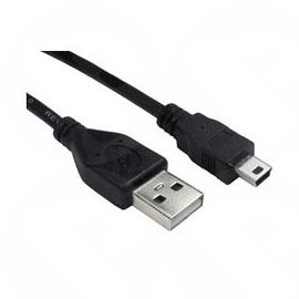 Mini USB Cable 1.8m USB A to Mini USB B 5 Pin