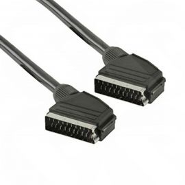 1.5m SCART- Male SCART to Male SCART + 2 x RCA Male Nickel ISSR3-01