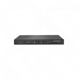 Dynamode 24 Port Gigabyte PoE Rackmount Switch with 2 SFP UPLink Ports SW2402100-G-POE