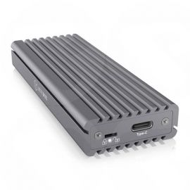 Icy Box (IB-1817MA-C31) External M.2 NVMe SSD Enclosure, USB 3.1 Gen2 Type-C