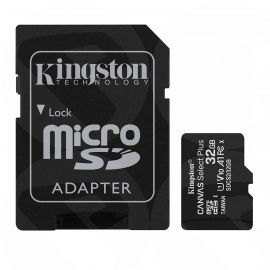 Kingston 32GB Canvas Select Plus Micro SD Card with SD Adapter, UHS-I Class 10 