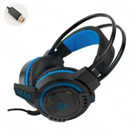 Dynamode DHX28-USB Overhead Gaming Headset with Integrated Boom Microphone