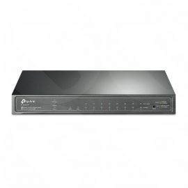 TP-LINK (TL-SG2210P V3) JetStream 8-Port Gigabit PoE Smart Switch, 2 SFP Ports, Steel Case