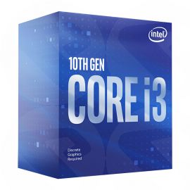 Intel Core i3 10100F, S 1200, Comet Lake, 4 Cores, 8 Threads, 3.6GHz, 4.3GHz Turbo, 6MB Cache, 65W, Retail