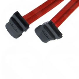 1m SATA Red Data Cable Right Angle Connectors 88RB-410RA