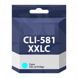 Compatible Cyan Ink with 581XXLC for PIXMA TS705