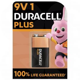 Duracell Plus Alkaline 9V Battery - Pack of 1