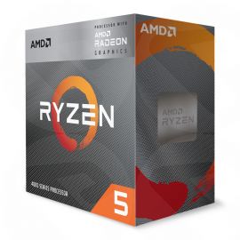 AMD Ryzen 5 4600G CPU, AM4, 6C/12T, 3.7GHz (4.2 GHz Turbo), 65W, 11MB Cache, 7nm, 4th Gen, Radeon Graphics