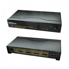 Newlink 4 WAY HDMI Video SPLITTER 1 PCS< 4 MONITORS (supports 3D) 1080P NLHDSP204-HD2