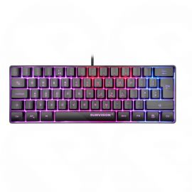 Sumvision Seeker Destroyer 62 Keys Mini 60 Percent RGB Backlit Mini wired keyboard