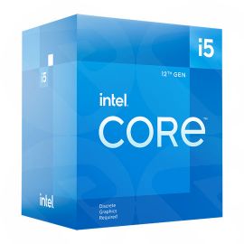 Intel Core i5-12400F CPU, Socket 1700, 2.5GHz (4.4GHz Turbo), 6-Core, 65W, 18MB Cache, Alder Lake, No Graphics