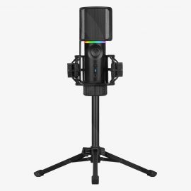 Streamplify MIC RGB Microphone with Mounting Tripod and Pop Filter