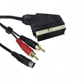 1.5m SCART to Two RCA & SVHS Cable 2SR2V-01