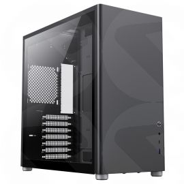 Gamemax Spark Pro Black Gaming Case, Includes USB C, No Fans , Max 240mm