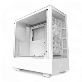 NZXT H5 Elite Matte White Mid Tower Case