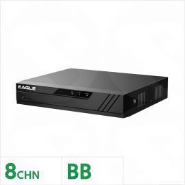 Eagle 8 Channel 4K DVR 1U AI EAG-4KL-PRO-AI3-8BB