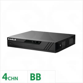 Eagle 4 Channel 4K DVR 1U AI EAG-4KL-PRO-AI3-4BB