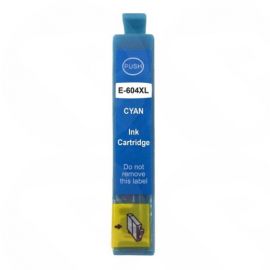 Compatible Ink 604XLC Cyan High Yield Inkjet Cartridge