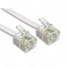 2m UK RJ11(M) to RJ11(M) Cable for ADSL Modem / Filter 88BT-102