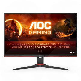 AOC Q27G2E/BK 27 Inch G2 Series Gaming Monitor 1440p VA 155Hz