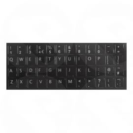 48 Key UK Layout Keyboard Stickers