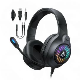 Aukey GHX1 RGB Gaming Headset Black (USB for LED lighting only)