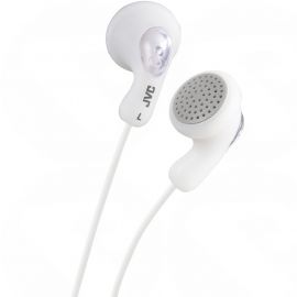 JVC GUMY HAF14 Headphones In-ear Stereo Buds - Coconut White (HAF14WN)