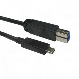 1m USB 10Gbps Type C (M) to Type B (M) Cable USB3C-981B