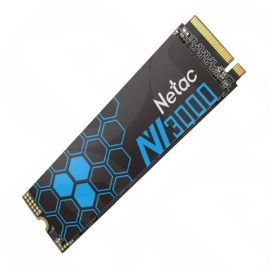 Netac 250GB NV3000 M.2 NVMe SSD, M.2 2280, PCIe3, 3D TLC NAND, R/W 3000/1400 MB/s, 95K/120K IOPS