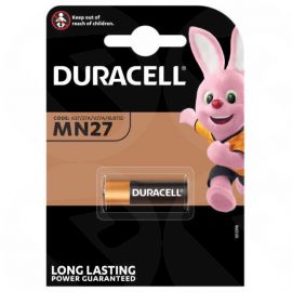 MN27 27A Alkaline Battery 12v Genuine Duracell Brand [1-Single Blister Pack]