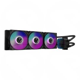 Vida Aquilo 360mm ARGB Liquid CPU Cooler, 3x ARGB PWM Fans, Infinity Mirror RGB Pump Head, Black