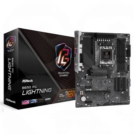 Asrock B650 PG LIGHTNING, AMD B650, AM5, ATX, 4 DDR5, HDMI, 2.5G LAN, PCIe4, 3x M.2