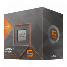 AMD Ryzen 5 8500G with Wraith Stealth Cooler, AM5, Up to 5.0GHz, 6-Core, 65W, 22MB Cache, 4nm, 8th Gen, Radeon Graphics