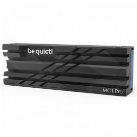 Be Quiet! MC1 PRO M.2 SSD Cooler w/ Integrated Heat Pipe, For Single & Double Sided M.2 2280 Modules