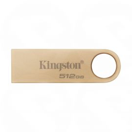 Kingston 512GB DataTraveler SE9 G3 Memory Pen, USB 3.2 Gen1 Type-A, Metal Gold Casing