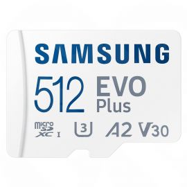 512GB EVO Plus V30 A2 Micro-SD XC +AD