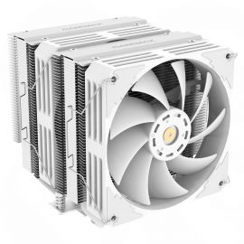 GameMax Twin600 White Intel/AMD CPU Cooler with 120mm PWM Fan