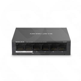 Mercusys (MS106LP) 6-Port 10/100Mbps Desktop Switch with 4-Port PoE+, Metal Case