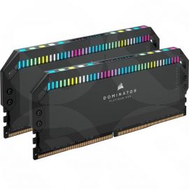 Corsair Dominator Platinum RGB 64GB Kit (2 x 32GB), DDR5, 6000MHz (PC5-48000), CL40, 1.35V, XMP 3.0, PMIC, DIMM Memory